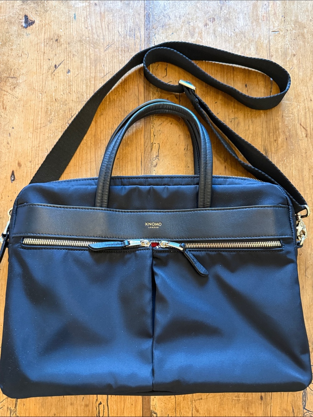 Knomo London Hanover 14” slim labtop briefcase